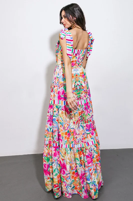 HAPPY ANYWHERE WOVEN MAXI DRESS