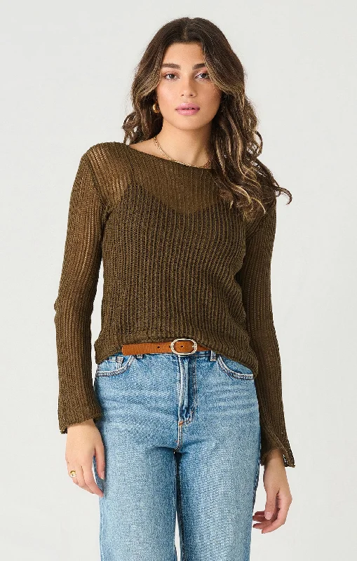 Mira Mesh Sweater