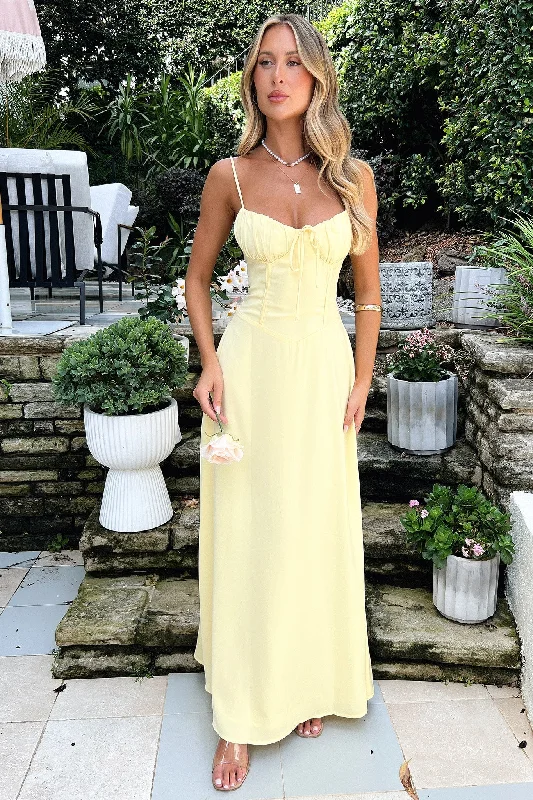 Magdalena Maxi Dress - Yellow