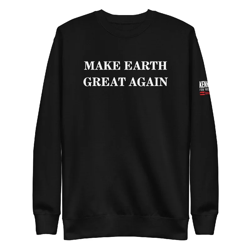 Make Earth Great Again Unisex Premium Sweatshirt