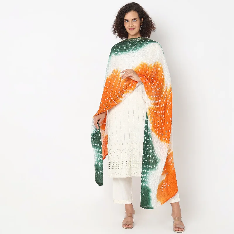 Polyester Brocade Dupatta