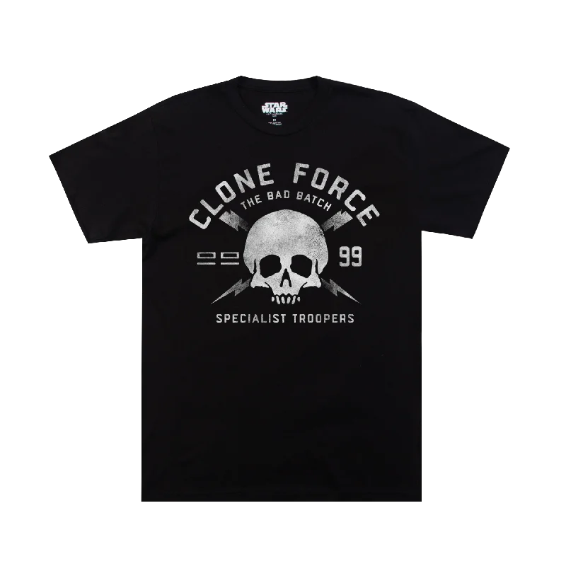 Clone Force Skull And Cross Bolt Tee