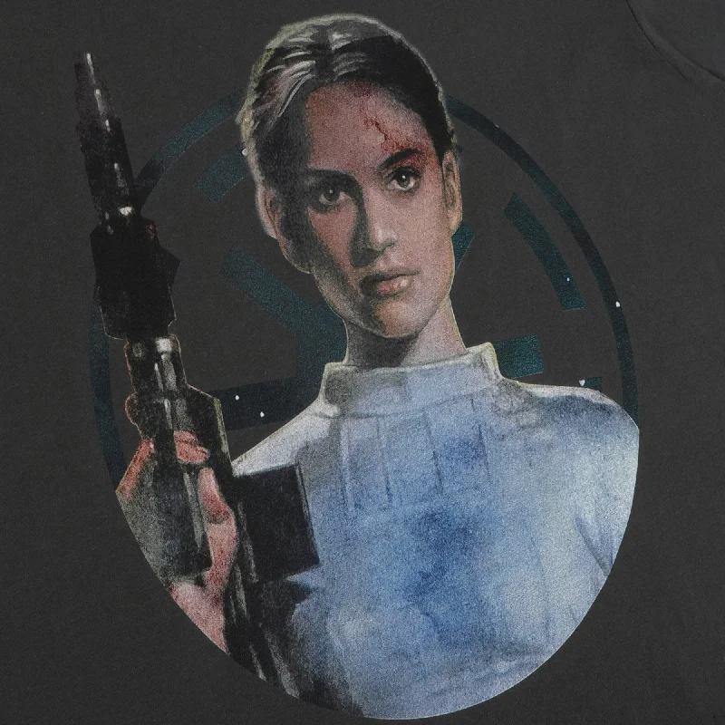 Padme Posing With Blaster Tee