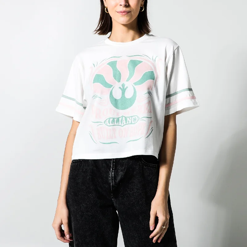 Rebel Alliance Retro Cropped Tee