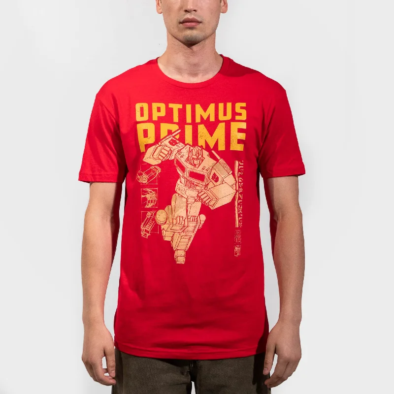 Optimus Prime Gen 1 Red Tee