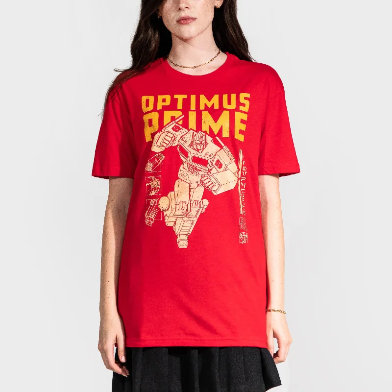 Optimus Prime Gen 1 Red Tee