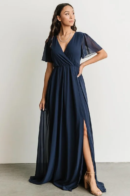 Vaughnie Maxi Dress | Navy