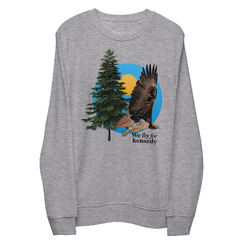 We Fly for Kennedy Organic Sweatshirt