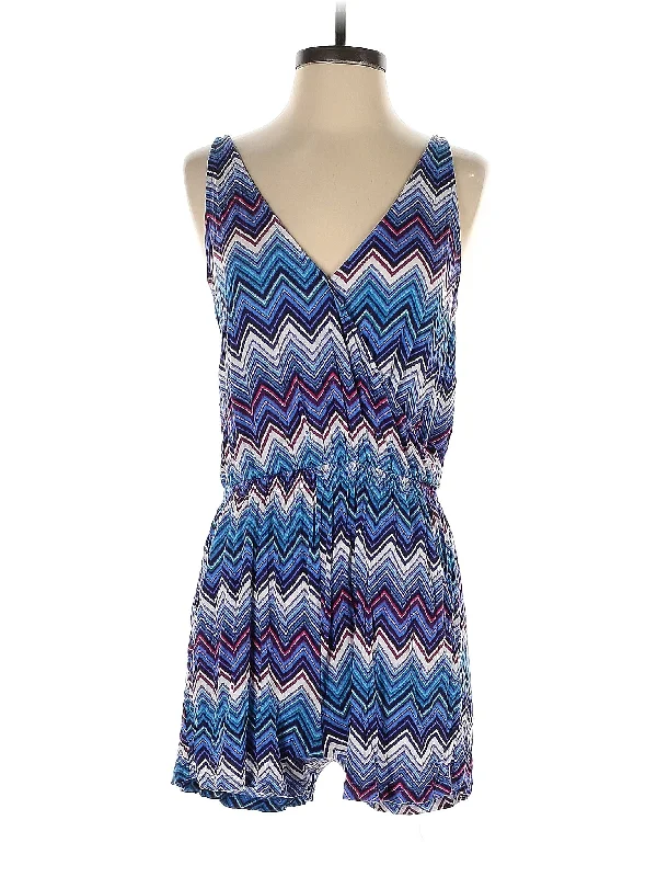 Romper Striking Contrast Romper Modern