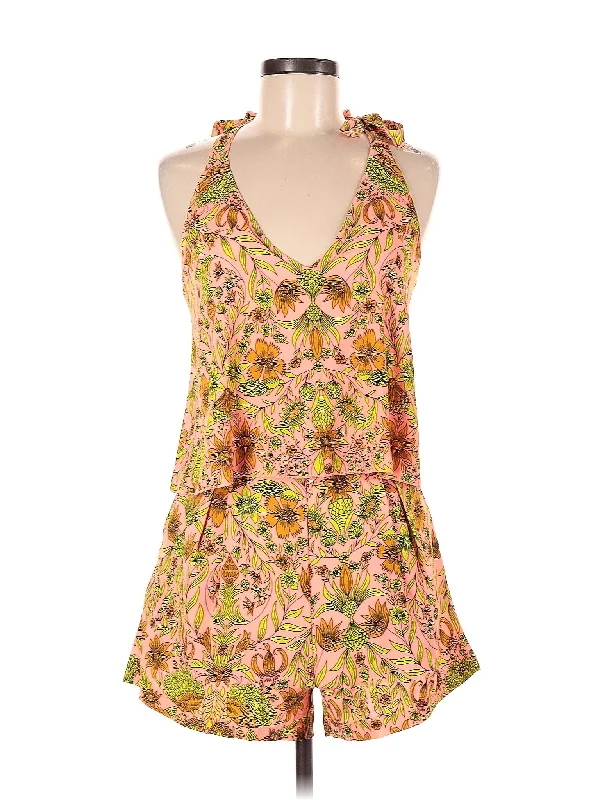 Romper Puffy Bust Romper Feminine