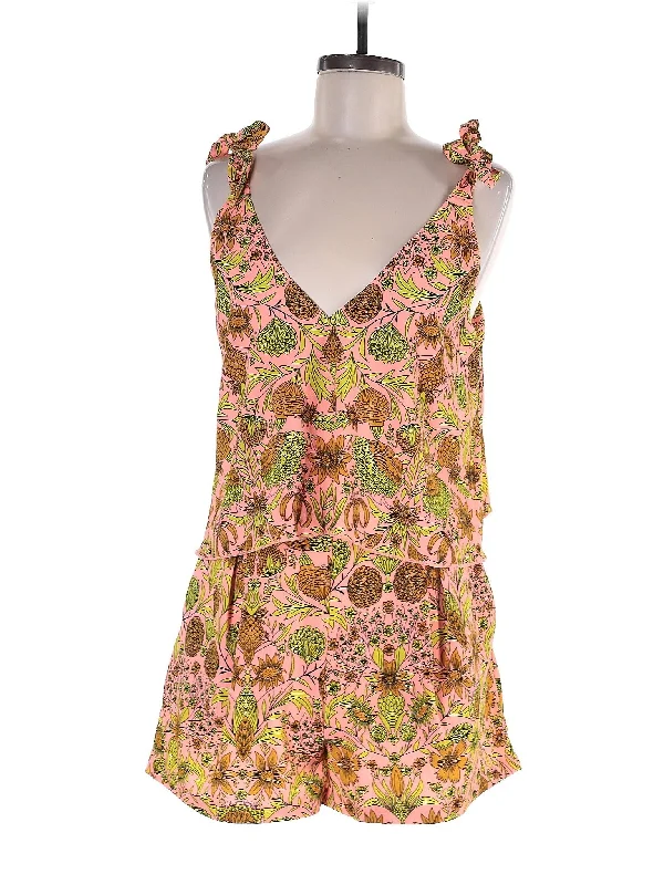 Romper Mesh Panel Romper Hot