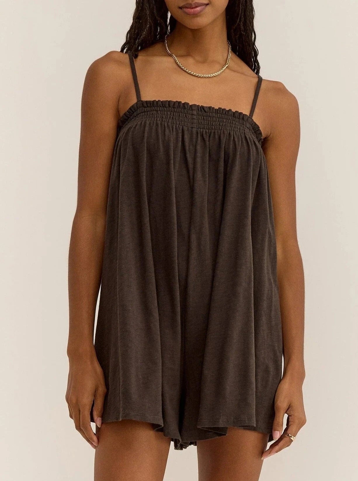 Z Supply Baines Romper Turtleneck Romper Winter Style