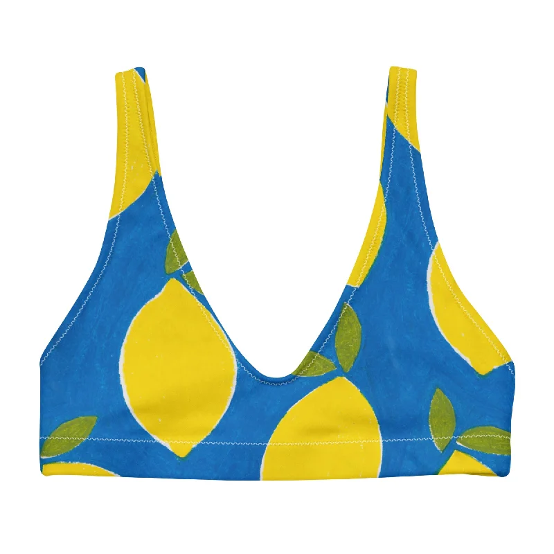 ♻️ Lemons Recycled bikini top Leopard print bikini, Bold design, Sexy, Trendy