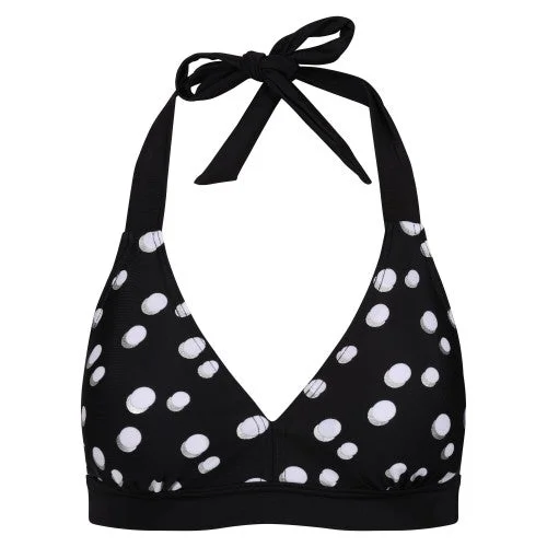Regatta Womens/Ladies Flavia Polka Dot Bikini Top Front knot bikini, Sexy, Chic, Trendy