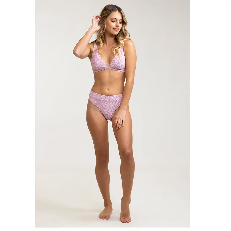 Rhythm Women's Maldives Xanadu Pant Bikini Bottom – Lavender Tied bikini, Adjustable, Sexy, Comfortable