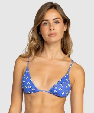 Roxy Dancing Dots Mod Pant and Bralette Bikini Set - Sum24 Bikini with tie sides, Adjustable, Comfortable, Trendy
