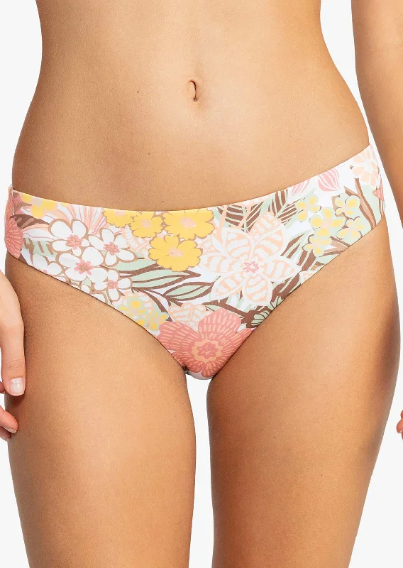 Roxy Women's Playa Paradise Hipster Bikini Bottom Halter-neck bikini, Elegant, Sexy, Comfortable