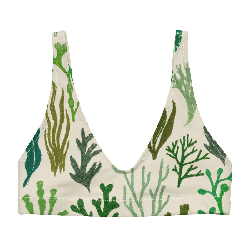 ♻️ Seaweed Recycled bikini top Mesh top bikini, Sexy, Fashionable, Beachwear