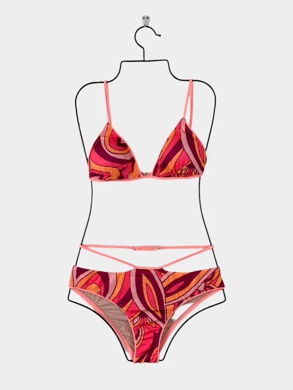 Triangle Pattern Bikini Halter top bikini, Elegant, Sexy, Comfortable