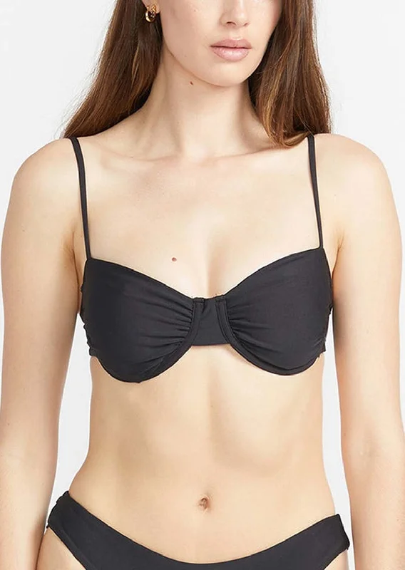 Volcom Women's Simply Seamless Uwire Bikini Top Low-rise bikini, Sexy, Comfortable, Trendy