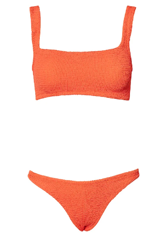 Xandra Bikini Orange Fringed bikini set, Fun, Sexy, Trendy